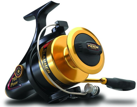 penn 260 slammer spinning reel IV DX Reels White Water Outfitters duty main shaft and a full metal body Penn Slammer 260 Spinning Fishing