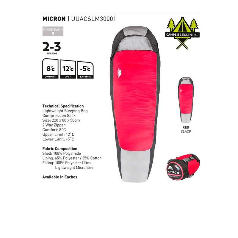 Schlafsack Trespass Micron – Jan & Bo's lystfiskershop